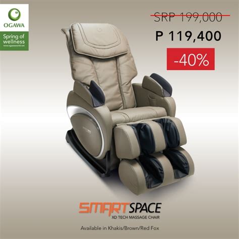 Ogawa Smart Delight Plus Quadro Tech Massage Chair Ogawa