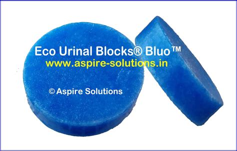 Products Eco Urinal Blocks Bluo No Flush Solutions Urinal