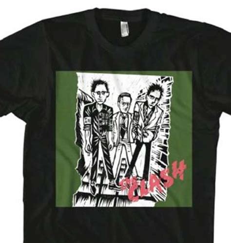 The Clash T Shirt Album Pic Band Cool Retro 80s Punk Rock New Wave