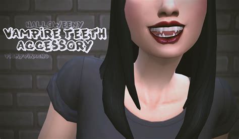 My Sims 4 Blog Vampire Teeth By Pickypikachu The Sims Sims 5 Sims 4