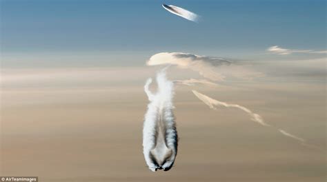 Incredible Images Of Vapour Trails And Sonic Booms Created By Planes In