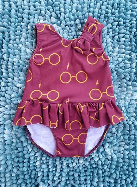 Harry Potter Gryffindor Baby Toddler Girl Bodysuit Leotard