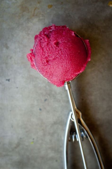 Pomegranate Ginger Sorbet This Sorbet Is Refreshing Delicious And So