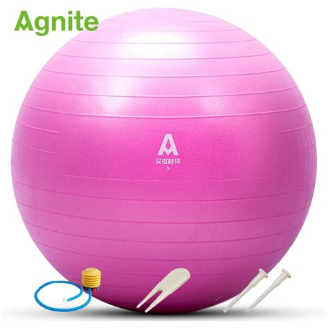 Agnite Yoga Ball 65cm Pvc Pilates Ball For Fitness F4172 Explosion