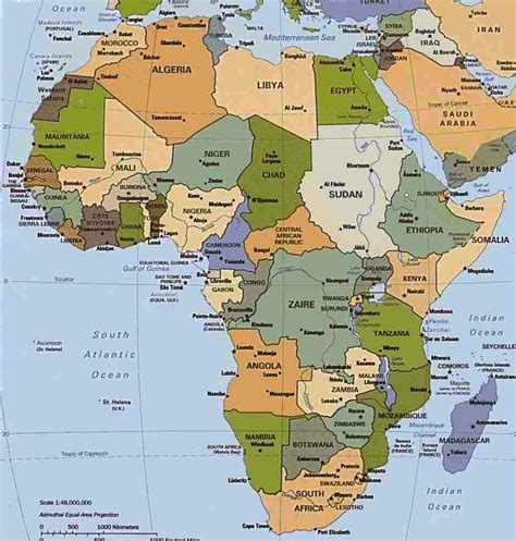 Mapa Pol Tico De Frica Descargar Mapas Mapa Politico De Africa Hot
