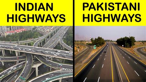Indian Highways Vs Pakistan Highways Comparison In Hindi Indian Roads