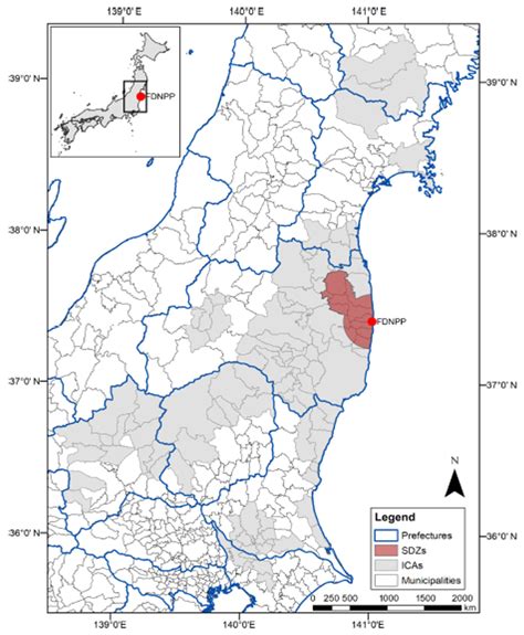 Egu Media Library Map Of Fukushima Prefecture