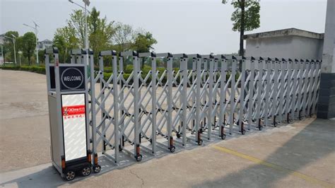 Automatic Electric Stainless Steel Retractable Gate China Automatic