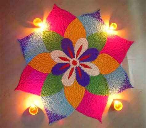 Best Easy Rangoli Designs for Diwali 2020 | Happy ...