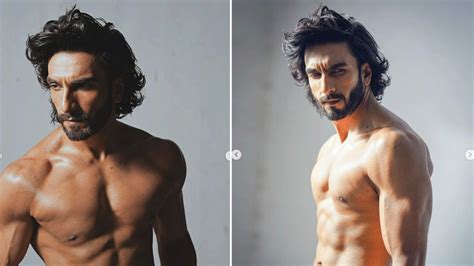 Ranveer Singh Sets The Temperature Soaring With His Shirtless Pictures People News Mumbai Times