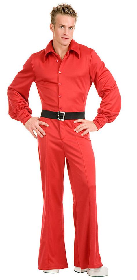 Studio 54 Jumpsuit Mens 70s Polyester Jumpsuit Disco Suit 02220 Ebay