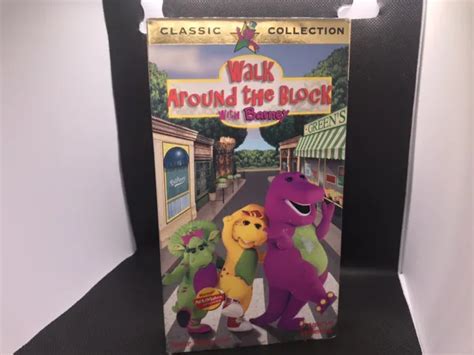 Barney Walk Around The Block With Barney Vhs 1999 Collection