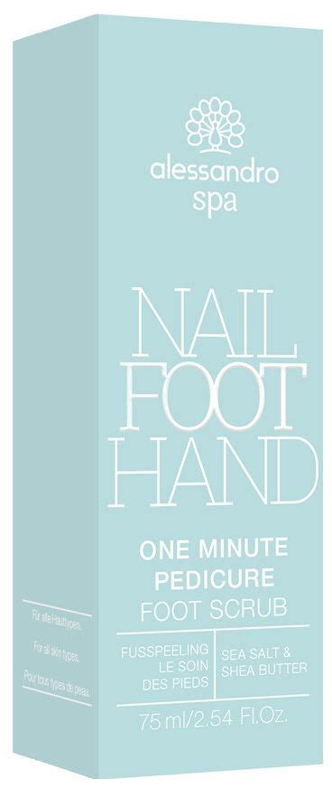 Alessandro Spa One Minute Pedicure Gommage Des Pieds Bellaffair Fr