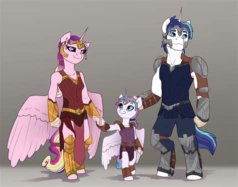 Rebellion Au Cadence Shining Armor Flurry Heart By Joan Grace On Deviantart