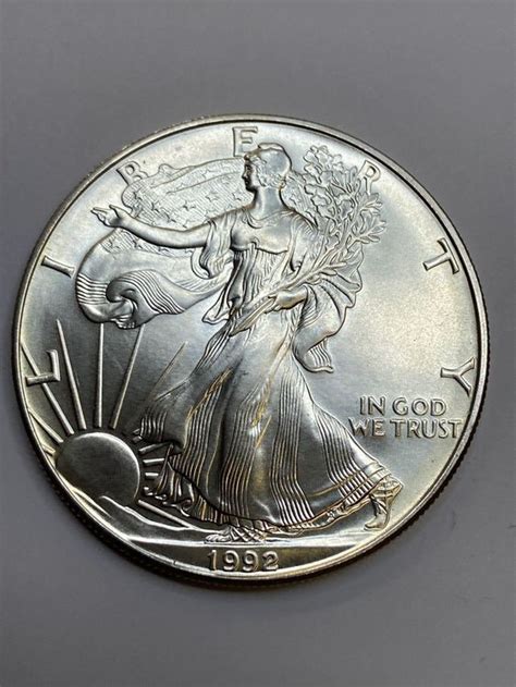 1 Unze Silber American Eagle 1992 Kaufen Auf Ricardo