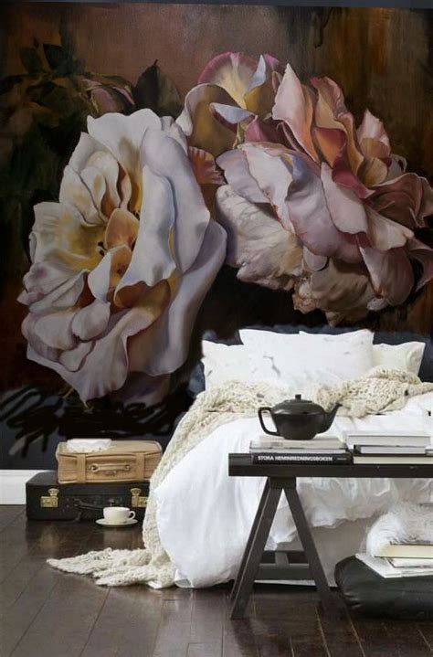 20 Super Trendy Moody Floral Wallpaper Ideas Shelterness