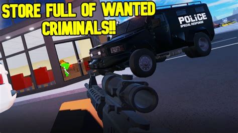 Store Full Of Wanted Criminals Berkeley County Cn Roblox Youtube