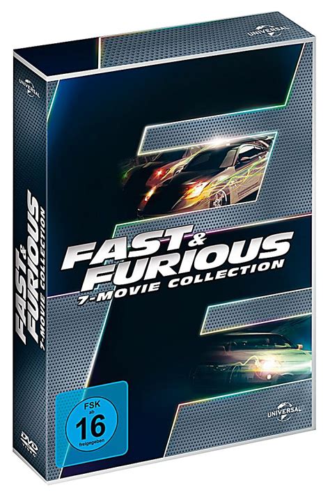 Fast Amp Furious 1 7 Movie Collection Unboxing Youtube F