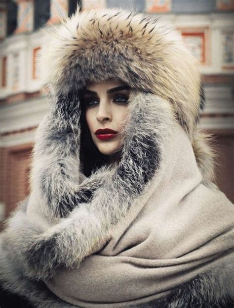From Russia With Love Fur Fashion Russian Fashion Fashion