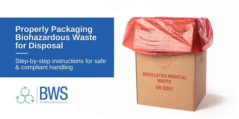 Properly Packaging Your Biohazardous Waste For Safe Disposal Bws