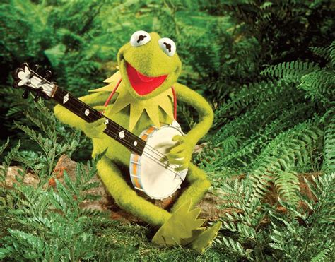 Kermit With Banjo Animals Playing Banjos Pinterest Kermit Movie