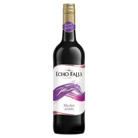 Echo Falls Merlot 750ml Red Wine Iceland Foods