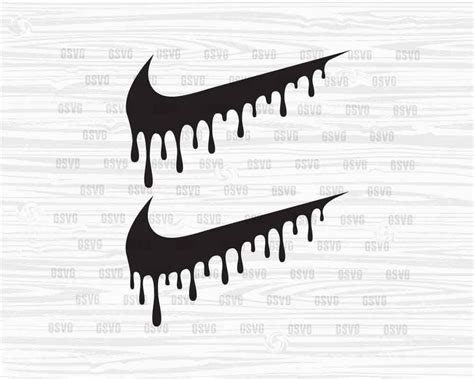 Nike SVG Nike Drip Nike Logo PNG Just Do It Svg Etsy