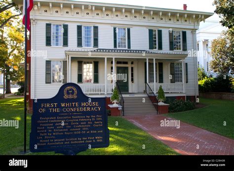 The First White House Of The Confederacy Was The Residence Of President