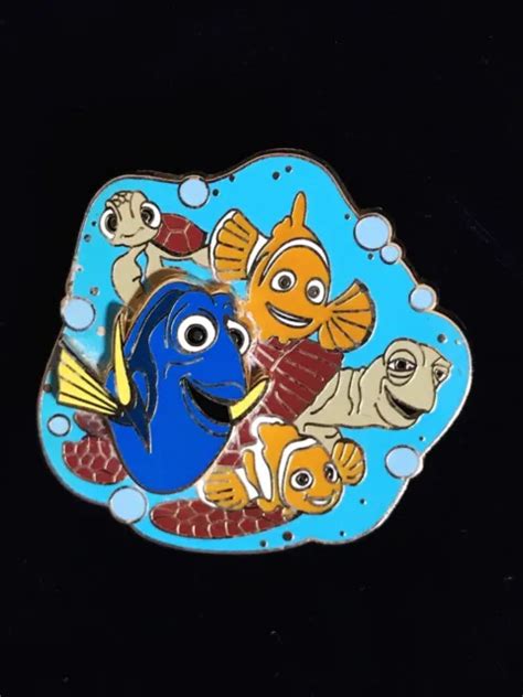 Disney Disneyland Pixar 2007 Finding Nemo Marlin Crush Squirt Dory Pin 46481 22 89 Picclick