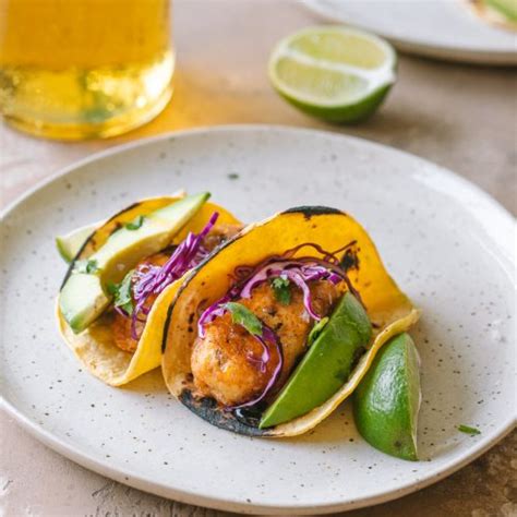 Beer battered crispy fish tacos: Beer Battered Vegan Fish Tacos with Sweet Chili Glaze - Le ...