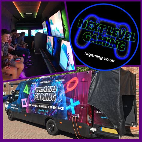 Next Level Gaming Gaming Party Bus Gaming Van Party