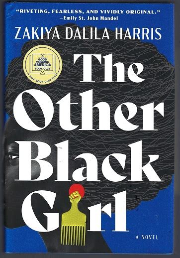 The Other Black Girl By Harris Zakiya Dalila As New Hardcover 2021 First Edition Signed By