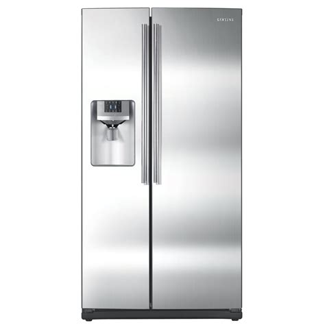 Bright lighting in both the refrigerator and freezer compartments makes it easy. Samsung - RS261MDRS - 26.0 cu. ft. Side-by-Side ...