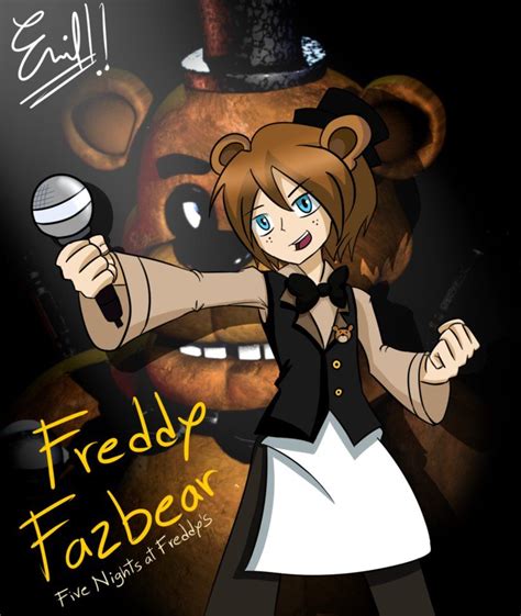 Fnaf Freddy Fazbear Fan Art By Pole Bear By Emil On Deviantart Fnaf Freddy