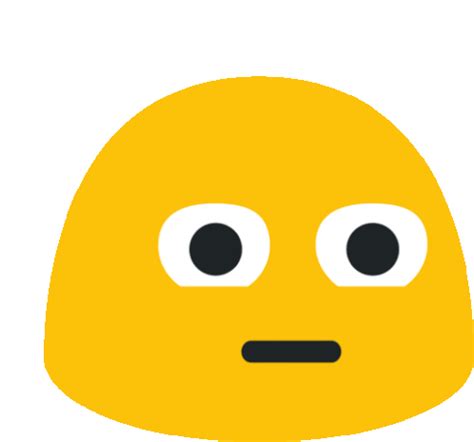 Emoji Rolls Eyes Sticker The Blobs Live On Eyeroll Sighs Discover
