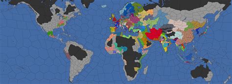The Eu4 Starting Map Throughout The Games History 2013 Now Reu4