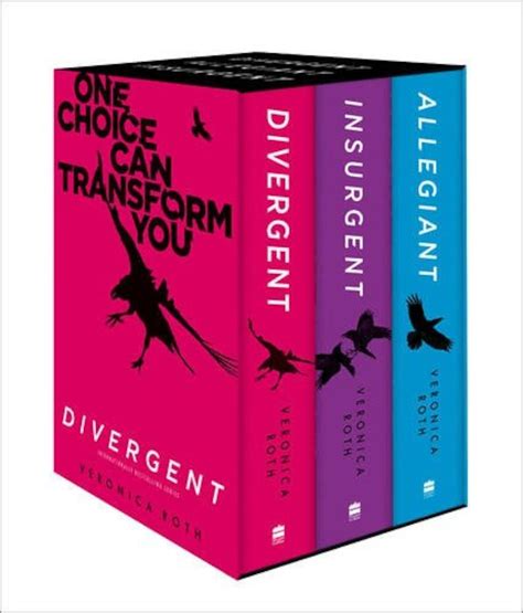Divergent Box Set Divergent Insurgent Allegiant Elefant Ro