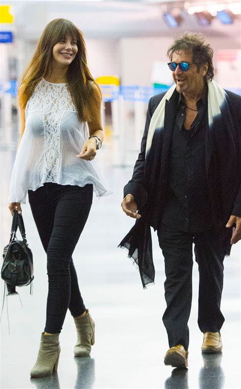 Al Pacino 74 Is All Smiles With 35 Year Old Girlfriend Lucila Sola