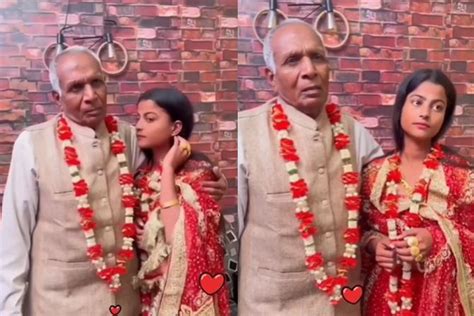 Old Man Married Such A Small Girl Now There Is Ruckus On Social Media Watch Video Informalnewz