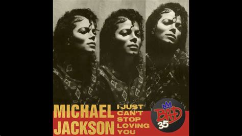 Michael Jackson I Just Cant Stop Loving You Official Audio Youtube