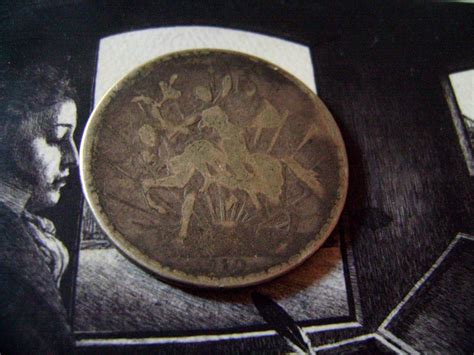 Moneda De 1 Peso Caballito Año 1910 Plata Ley 75000 En Mercado Libre