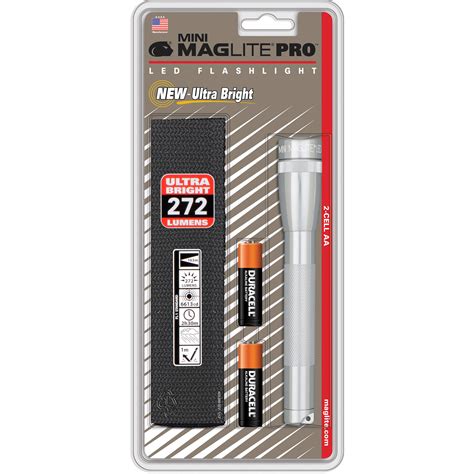 Maglite Mini Maglite Pro 2aa Led Flashlight With Holster Sp2p10h