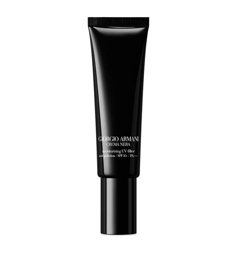 Armani Crema Nera Moisturizing Uv Filter Spf 50 30ml Harrods Uk