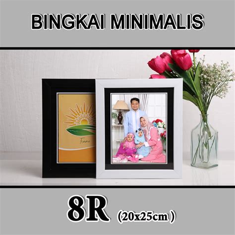 Jual Frame Pigura Figura Bingkai Minimalis 8r Shopee Indonesia