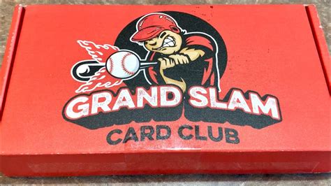 Your monthly reminder to get out, get moving and free your wild side! NEW SUBSCRIPTION BOX! GRAND SLAM CARD CLUB BASEBALL CARD BOX OPENING! - YouTube