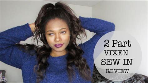 My New Hair 2 Part Vixen Sew In Review Youtube