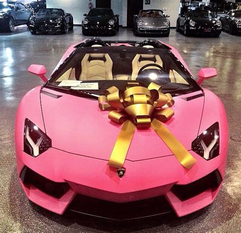 Baby Lamborghini Car Pink Howtodrawflowersibispaint