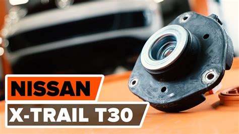 Ako vymeniť horné uloženie tlmiča pruženia na NISSAN X-TRAIL T30 NÁVOD