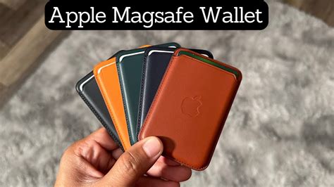 Apple Iphone Leather Wallet All Colors With Magsafe Review A