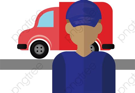 Truck Driver Truck Vector Truck Clipart Driver Clipart Png And
